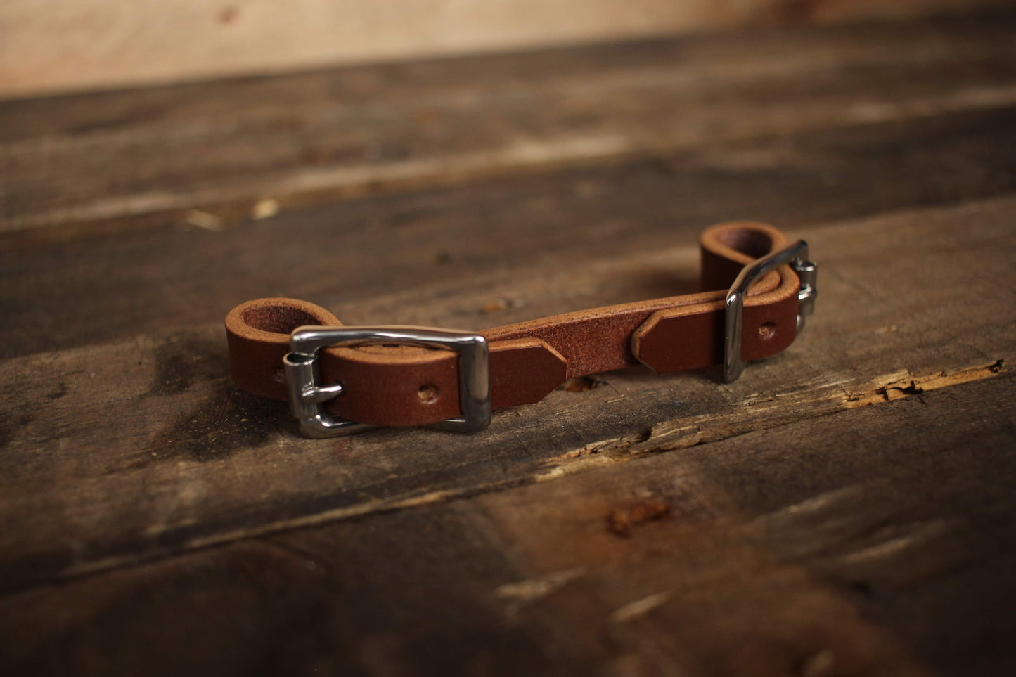 Curb Strap Brown/Stainless